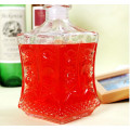 Haonai 700ml Whiskey Decanter Clear Whiskey Bottle With Eco-friendly PP Stopper